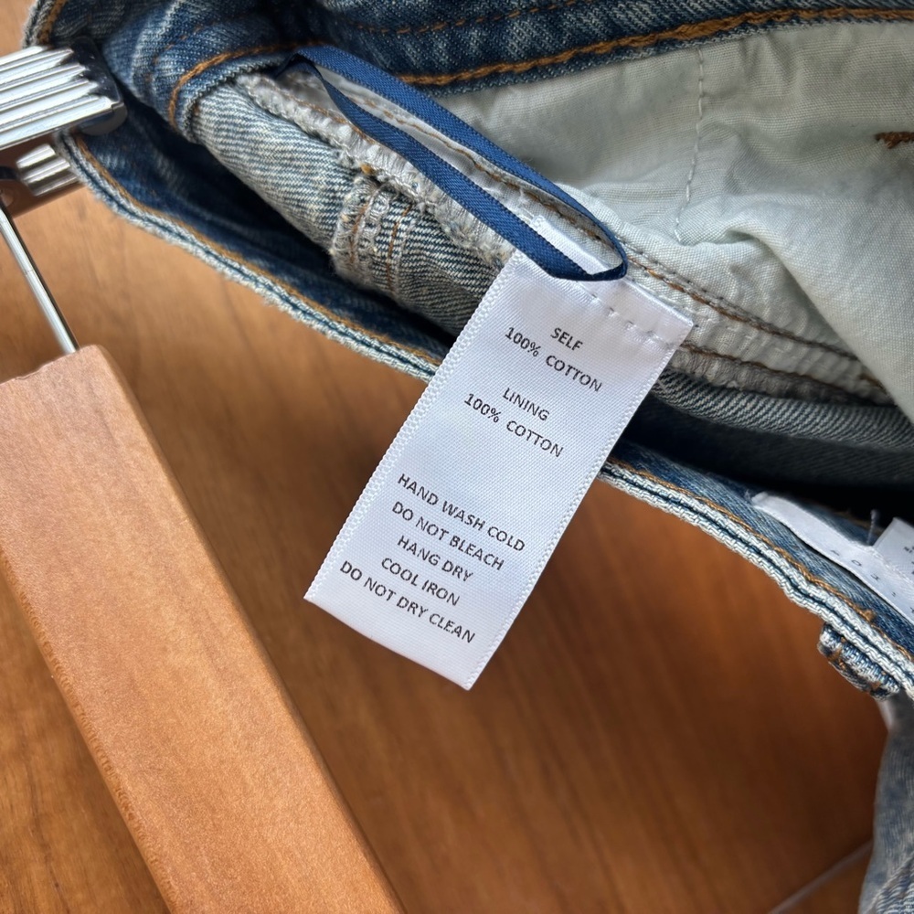 All row Jules Denim Skirt, Size L - Picture 16 of 16